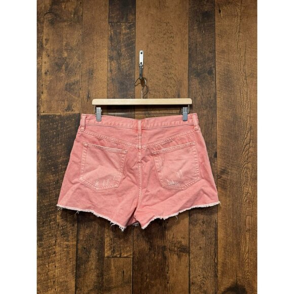 Free People We The Free Pink Cut Off Shorts Size 31 EUC - Picture 3 of 9
